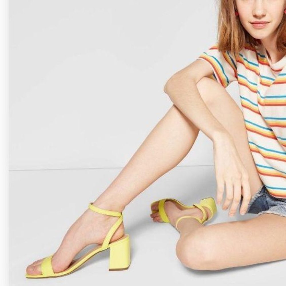 Wild Fable Panya Faux Leather Strappy Shoe